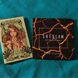 2 new sheglam eyeshadow palettes
